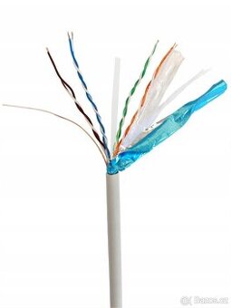 Stíněný síťový FTP kabel GEMBIRD CAT.6, 21m. - 1