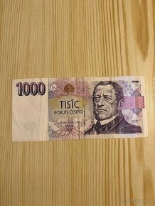 Bankovka 1000 Kč vzor 1996 série C45 - 1