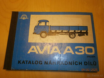 Avia A30 - katalog náhradních dílů