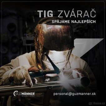 SVÁŘEČ TIG | NĚMECKO - Frankfurt, GUZMÄNNER s.r.o