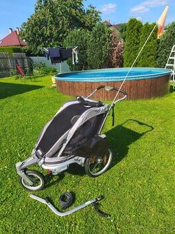Dětský vřetenní kočárek -cyklo vozík Thule Chariot Chinook 1