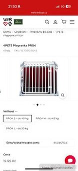 Klec do auta Forpets Pro 4