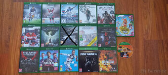 Prodám hry na XBOX one