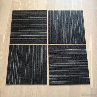 Zátěžové kobercově čtverce 40m2