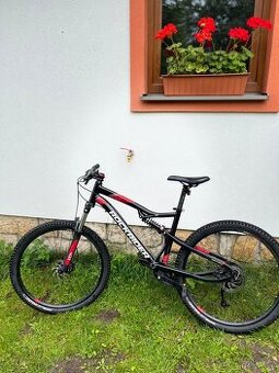 Celoodpružené horské kolo ROCKRIDER(27,5) velikost L