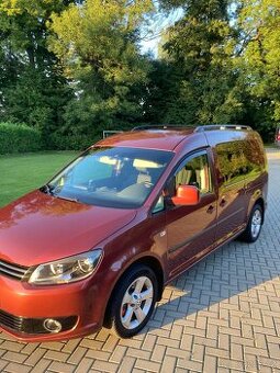 Vw Caddy maxi webasto, DSG, servisní knížka 175tis km