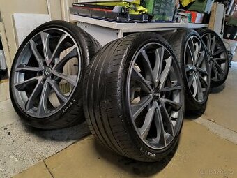 Alu kola Audi S4, A4 5x112 r19 Originál, 245/35/19 - 1