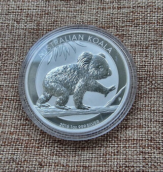Stříbrná mince 1 oz Koala 2016
