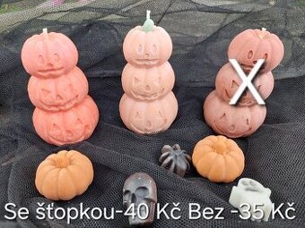 Sójová svíčka-TROJDÝNĚ 🎃