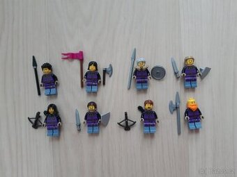 Predám LEGO mix figúrok vojakov/bojovníkov/vyberačov daní