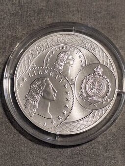 Stříbrná 1oz investiční mince Tolar 2024