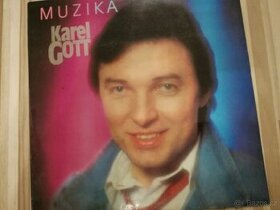 Karel Gott Muzika LP deska vynil gramofon