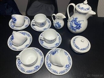 Starožitný čajový/kávový servis Henriette BOHEMIA