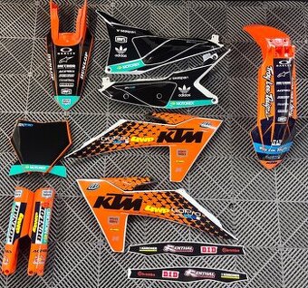Motokrosové plasty na Ktm
