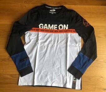 Různá trička s dlouhým rukávem vel. 152-176 (i pánská S a M)