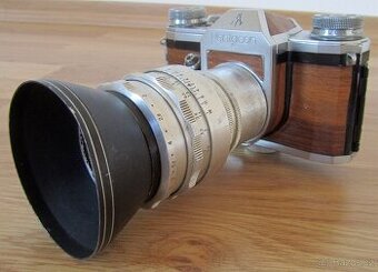 Pentacon F fotoaparát. + prodej sbírky fotoaparátů a kamer.