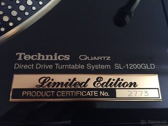 Technics SL-1200 GLD