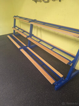 Stojan pro jednoruční činky, délka 3160mm NOVÝ