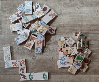 DŘEVĚNÉ DOMINO ZOO