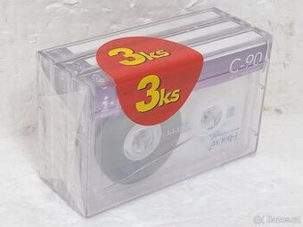 3x I-BASE C-90 Retro Audiokazeta