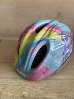 Dívčí cyklistická helma KED