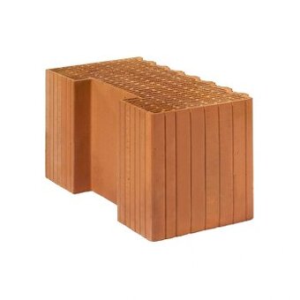 Cihla broušená koncová Porotherm 50 EKO Profi K P8 500×250×2