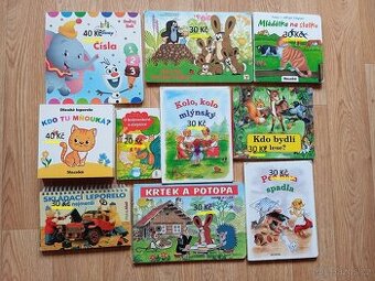Dětské knihy na tvrdých deskách