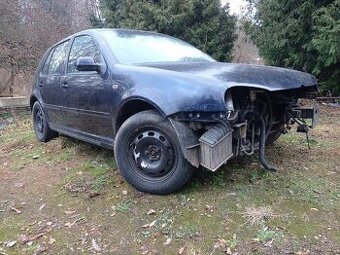 Prodam dily z golf4,motor 1,9 tdi,81kw+ nárazník a světla