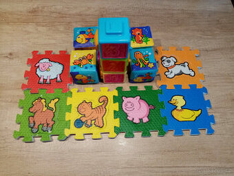 set hraček pro menší děti