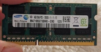 Samsung operační paměť DDR3 SO-DIMM 4GB