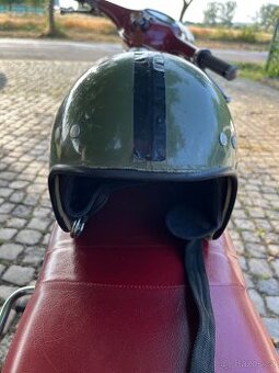 Cassida vojenská helma na motorku