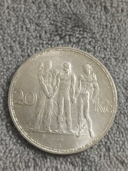 20 koruna 1933 č.1