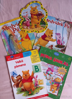 set Medvídek Pú - zdarma puzzle