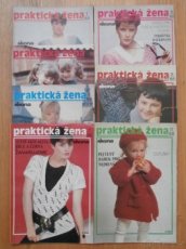 7 x módní časopis PRAKTICKÁ ŽENA. 1988 - 1