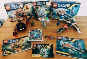 Set lego Nexo Knights 70313, 70348,70366 + Clay.