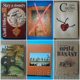 Knihy - Ch. Džibrán, P. Coelho, P. Coelho aj. - 1