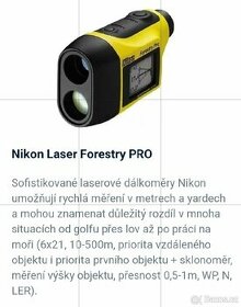 Nikon laserový dálkoměr - 1