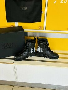 TOP stav - kotníčková obuv Karl Lagerfeld (38 EU)