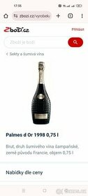 Champagne Nicolas Feuillatte Palmes D’or 1998 0,75

