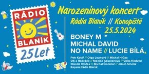 25.5 2024 Konopiště Koncert rádia Blaník