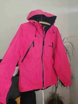 růžová bunda Norheim, vel. 40, 2 malé flíčky   (1)
