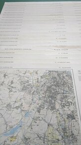 Mapy ložisek nerostných surovin - 40 ks - 1