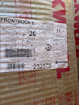 Prodám 2 balíky izolačních desek FrontRock S 1000x600x20mm