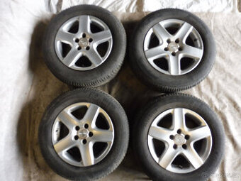 Prodám orig.16" litá kola s zimními pneu. na NISSAN X-TRAIL - 1
