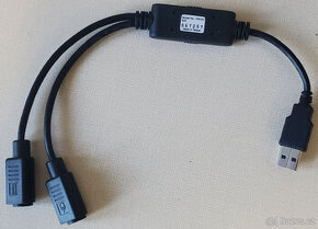 Redukce PS121: USB na 2x PS/2 (klávesnice a myš) - 1