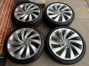 Alu 20" 5x112 orig. VW Rosario letní 75% TOP cena