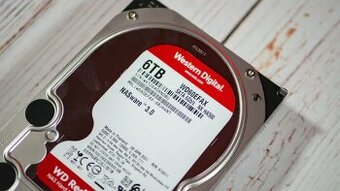 WD RED 6TB  3,5" (více kusů)