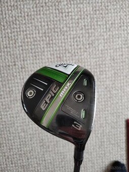 Dřevo Callaway Epic Max FW3 + cover