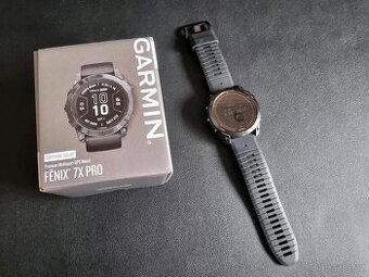 Garmin Fenix 7X pro sapphire solar GPS watch - 1