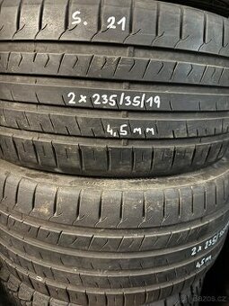 2x letní pneu r19 235/35/19